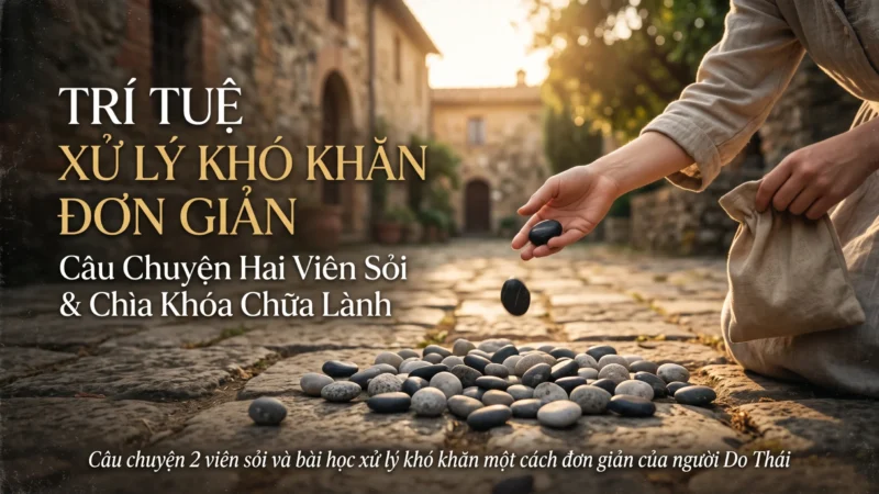Câu Chuyện 2 Viên Sỏi & Bài Học Tìm Lối Thoát Trong Bế Tắc