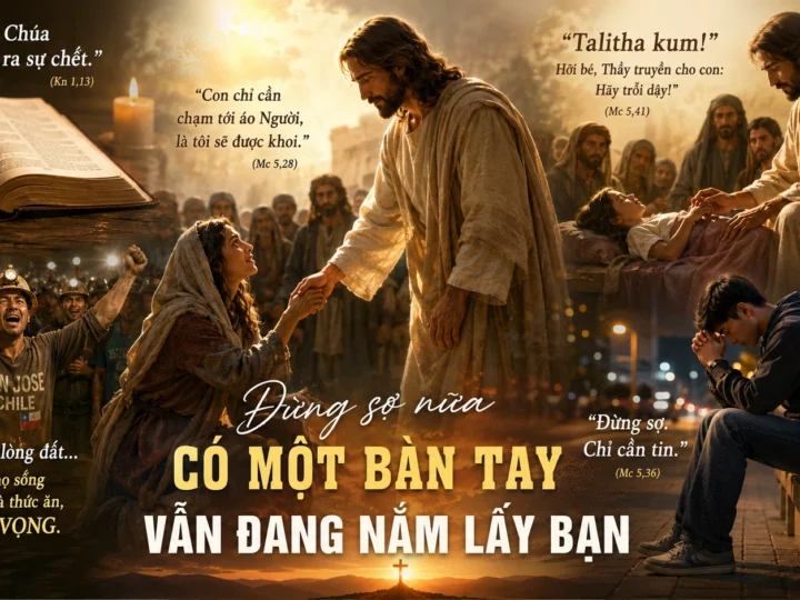 Đừng Sợ Nữa! Có Một Bàn Tay Vẫn Đang Nắm Lấy Bạn | Suy tư Chúa Nhật XIII Thường Niên A