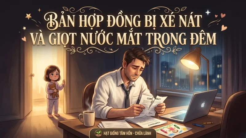 Bản Hợp Đồng Bị Xé Nát Và Giọt Nước Mắt Trong Đêm
