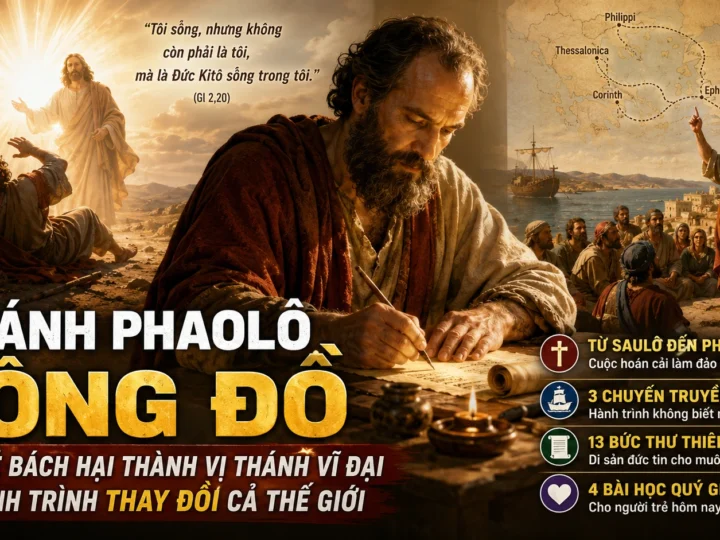 Thánh Phaolô Tông Đồ: Từ Kẻ Bách Hại Thành Vị Thánh Vĩ Đại – Hành Trình Thay Đổi Cả Thế Giới