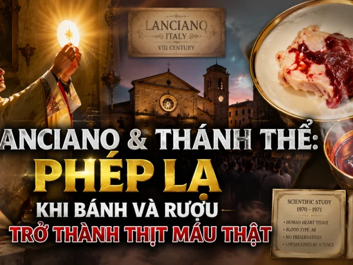 Lanciano & Thánh Thể: Phép Lạ Khi Bánh Và Rượu Trở Thành Thịt Máu Thật