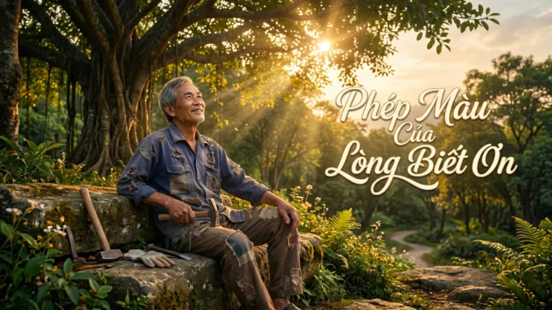 Phép Màu Của Sự Tồn Tại: Đã Bao Lâu Bạn Quên Nói Lời Cảm Ơn?