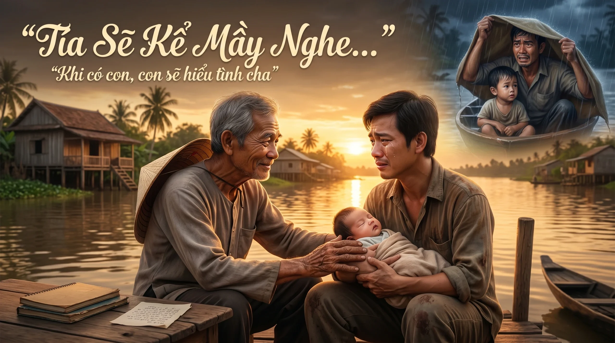 Tía Sẽ Kể Mầy Nghe: Bức Thư Của Người Đàn Ông Mang Bờ Vai Chai Sạm