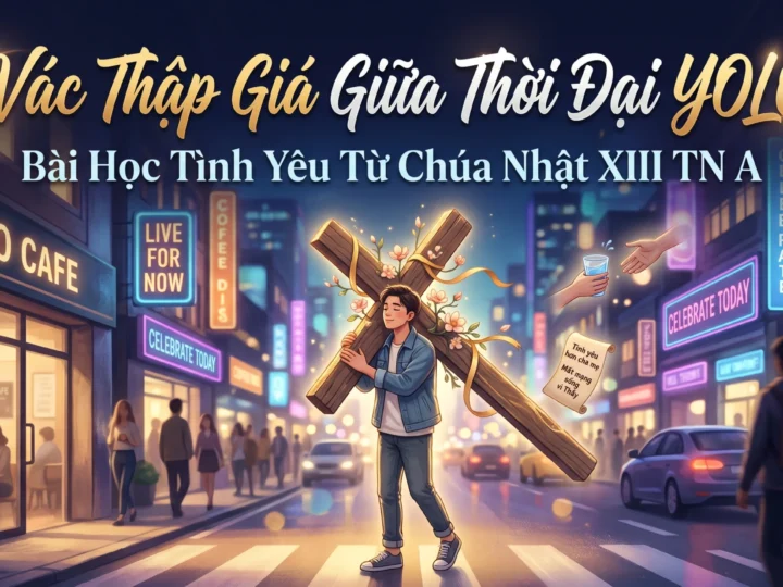 Vác Thập Giá Giữa Thời Đại YOLO – Bài Học Tình Yêu Từ Chúa Nhật XIII TN A