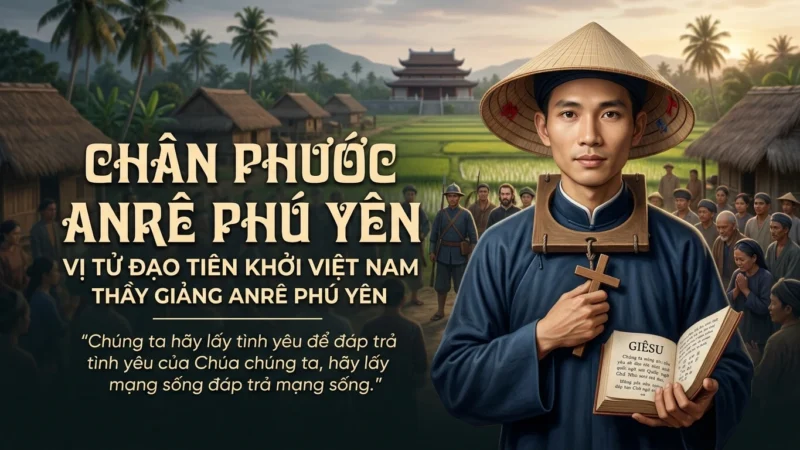 Ngọn Đèn Thiêng Đàng Trong: Chân Phước Anrê Phú Yên và Bản Hùng Ca “Lấy Tình Yêu Đáp Trả Tình Yêu”