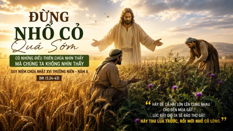 Dụ ngôn Cỏ Lùng và Lúa Mì