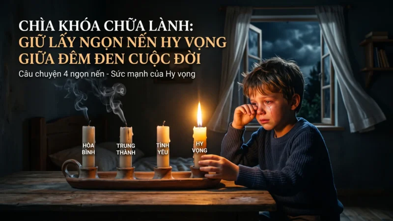 Chìa Khóa Chữa Lành: Giữ Lấy Ngọn Nến Hy Vọng Giữa Đêm Đen Cuộc Đời