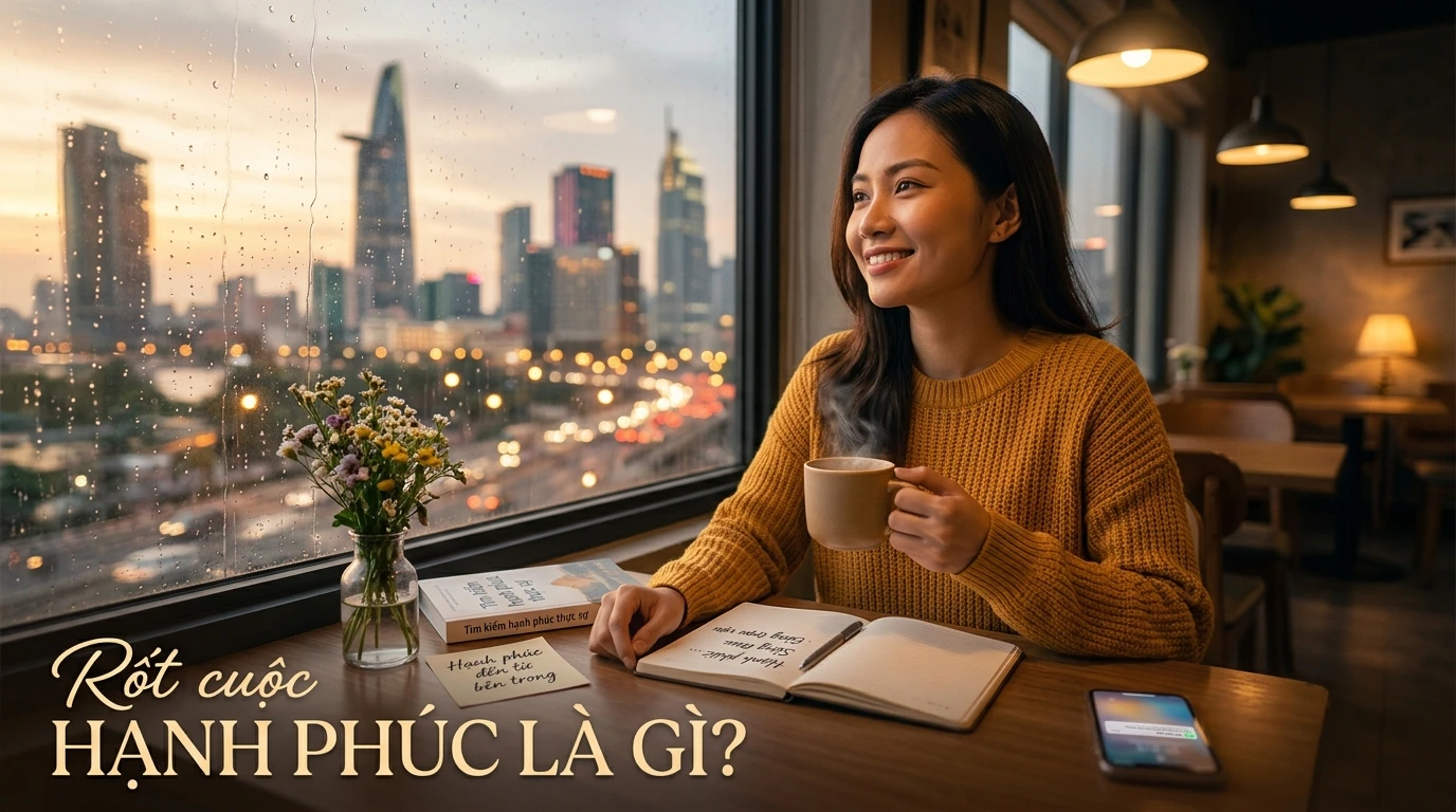 Rốt Cuộc Hạnh Phúc Là Gì? Sự Thật Đằng Sau Tiền Bạc, Quyền Lực Và Tự Do