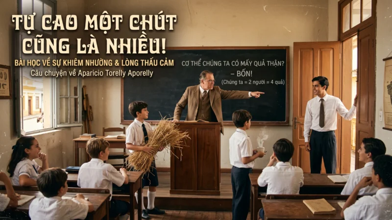 CHÌA KHÓA CHỮA LÀNH: TỰ CAO MỘT CHÚT CŨNG LÀ NHIỀU!