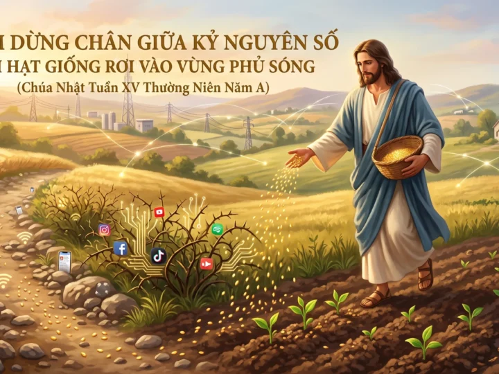 🌿 Trạm Dừng Chân Giữa Kỷ Nguyên Số: Khi Hạt Giống Rơi Vào Vùng Phủ Sóng