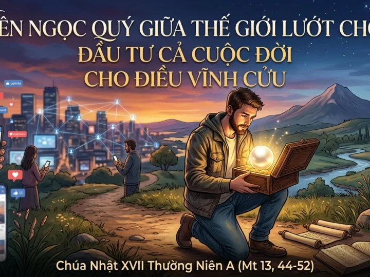 Viên Ngọc Quý Giữa Thế Giới Lướt Chọn | Chúa Nhật XVII Thường Niên A (Mt 13, 44-52)