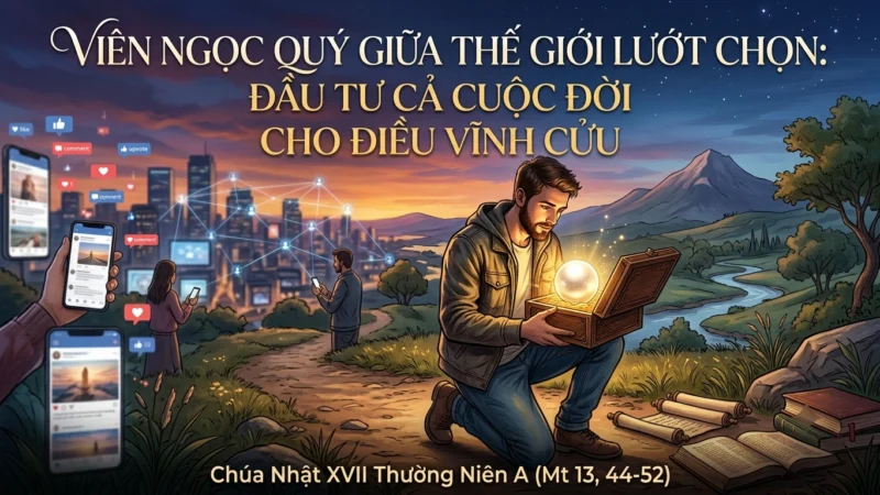 Viên Ngọc Quý Giữa Thế Giới Lướt Chọn | Chúa Nhật XVII Thường Niên A (Mt 13, 44-52)