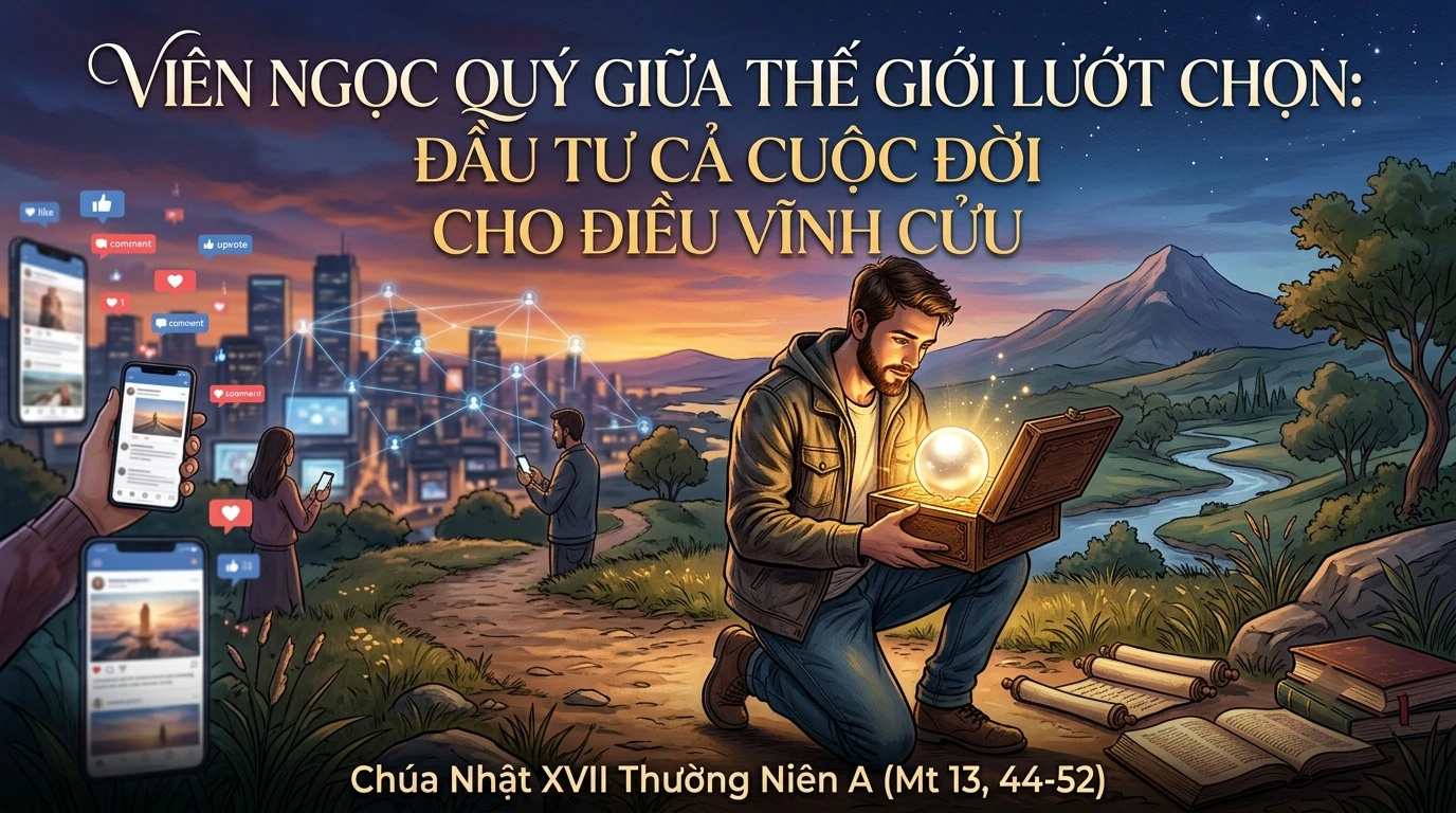 Viên Ngọc Quý Giữa Thế Giới Lướt Chọn | Chúa Nhật XVII Thường Niên A (Mt 13, 44-52)