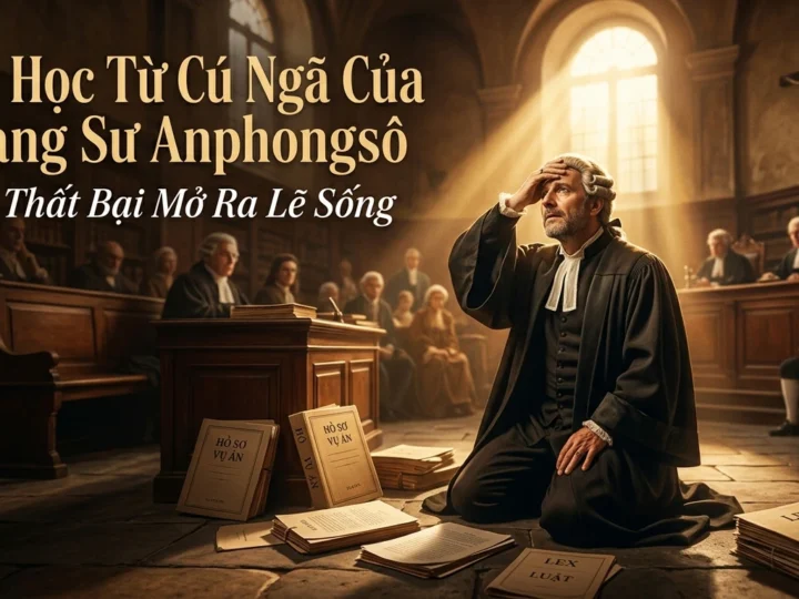 Bài Học Từ Cú Ngã Của Trạng Sư Anphongsô: Khi Thất Bại Mở Ra Lẽ Sống