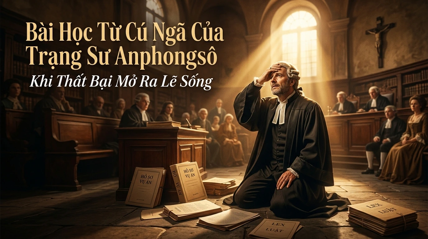 Bài Học Từ Cú Ngã Của Trạng Sư Anphongsô: Khi Thất Bại Mở Ra Lẽ Sống