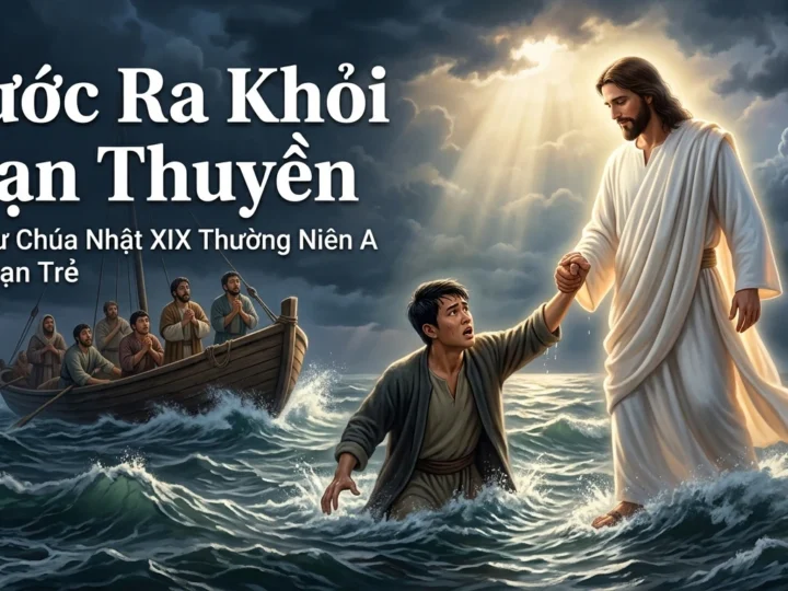 Bước Ra Khỏi Mạn Thuyền: Suy Tư Chúa Nhật XIX Thường Niên A Cho Bạn Trẻ