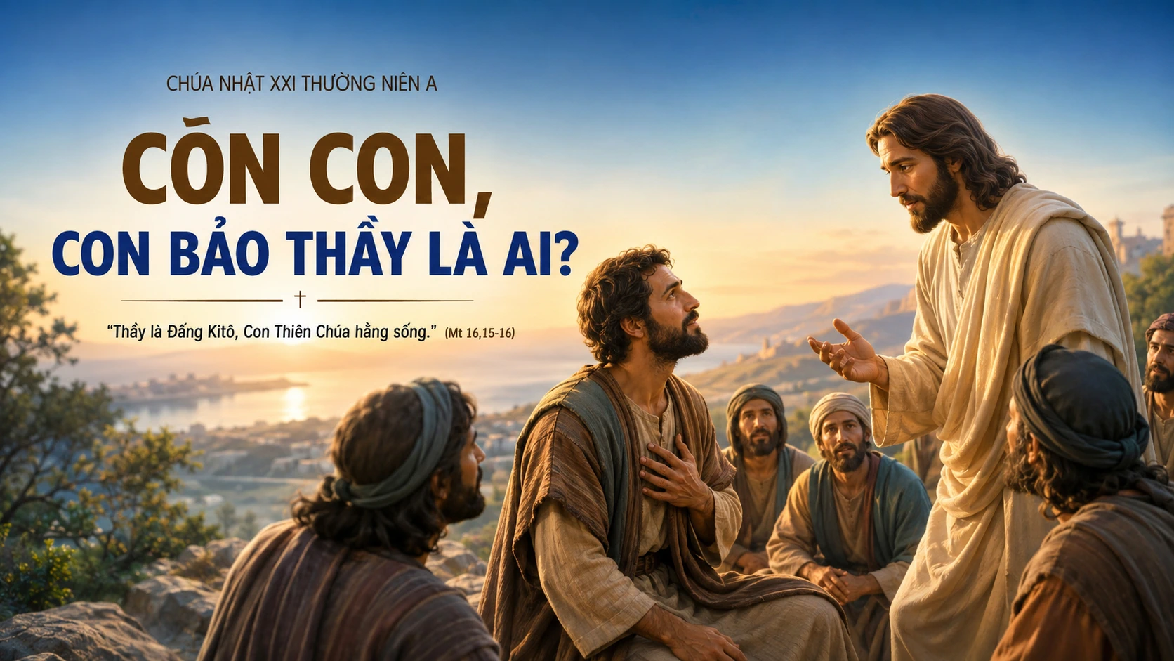 Còn Con, Con Bảo Thầy Là Ai? – Suy Tư Chúa Nhật XXI Thường Niên A (Mt 16,13-20)