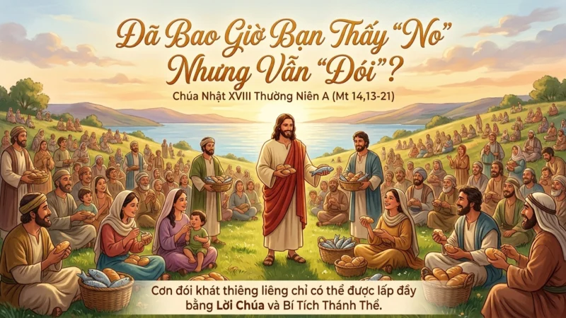 Đã Bao Giờ Bạn Thấy “No” Nhưng Vẫn “Đói”? | Suy Tư CN XVIII Thường Niên A