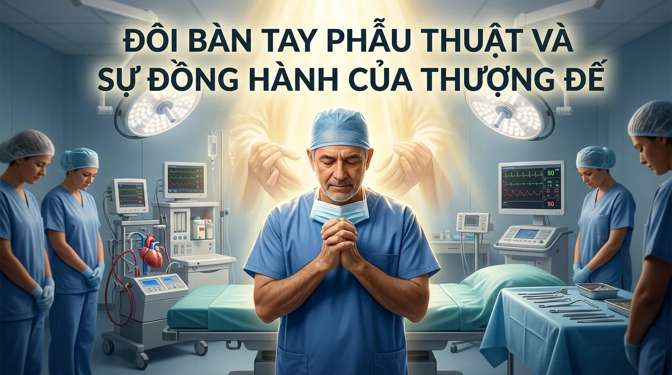 Đôi Bàn Tay Phẫu Thuật Và Sự Đồng Hành Của Thượng Đế