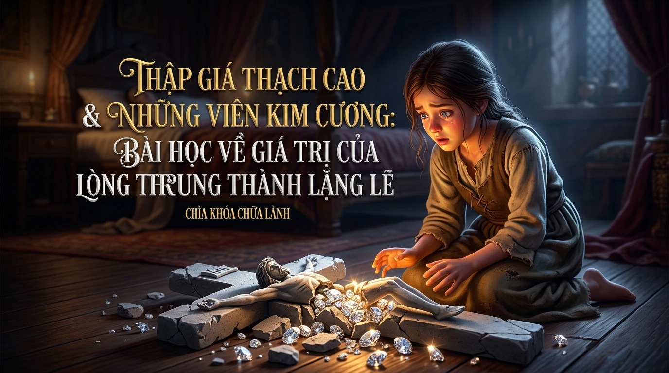 Đừng Vội Oán Trách Nghịch Cảnh – Viên Kim Cương Ẩn Trong Thập Giá Thạch Cao