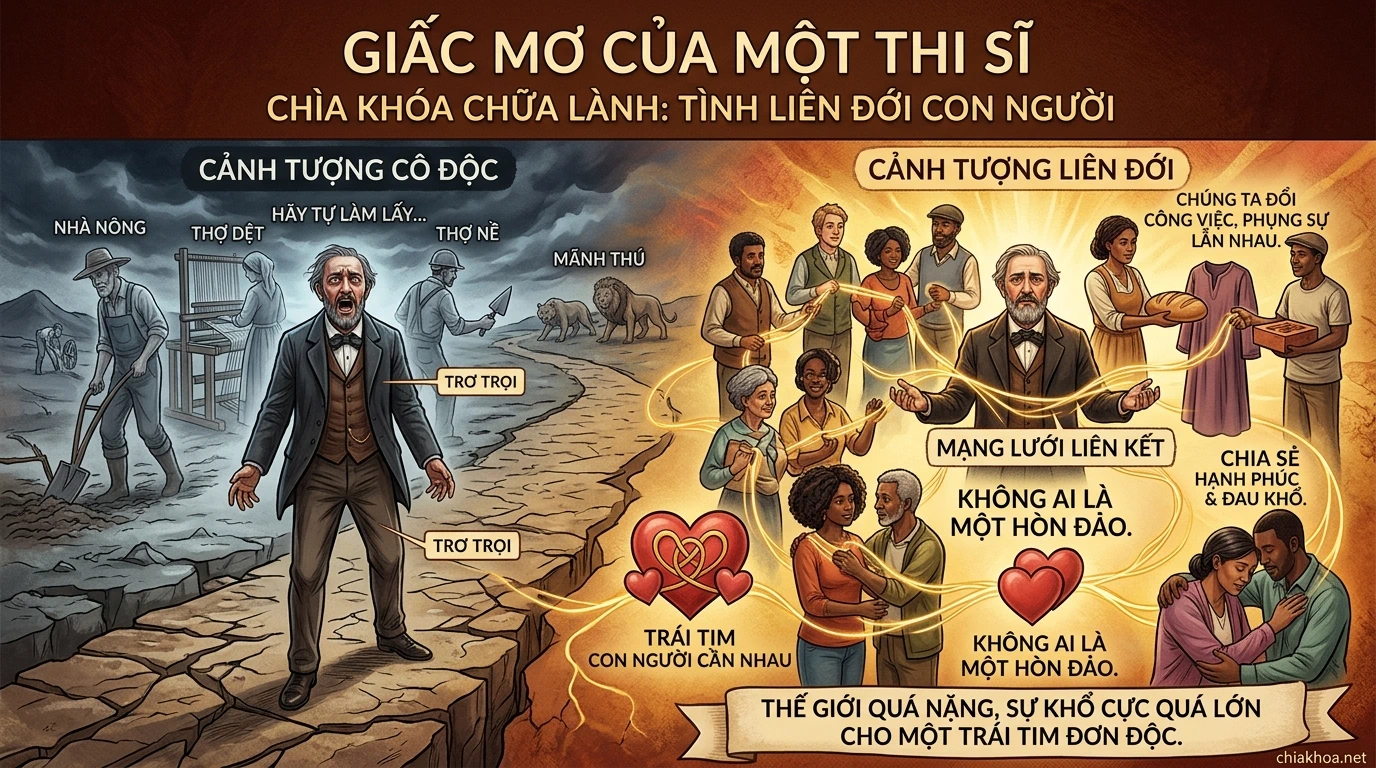 Không Ai Là Một Hòn Đảo: Bài Học Chữa Lành Từ Giấc Mơ Của Thi Sĩ Sully Prudhomme
