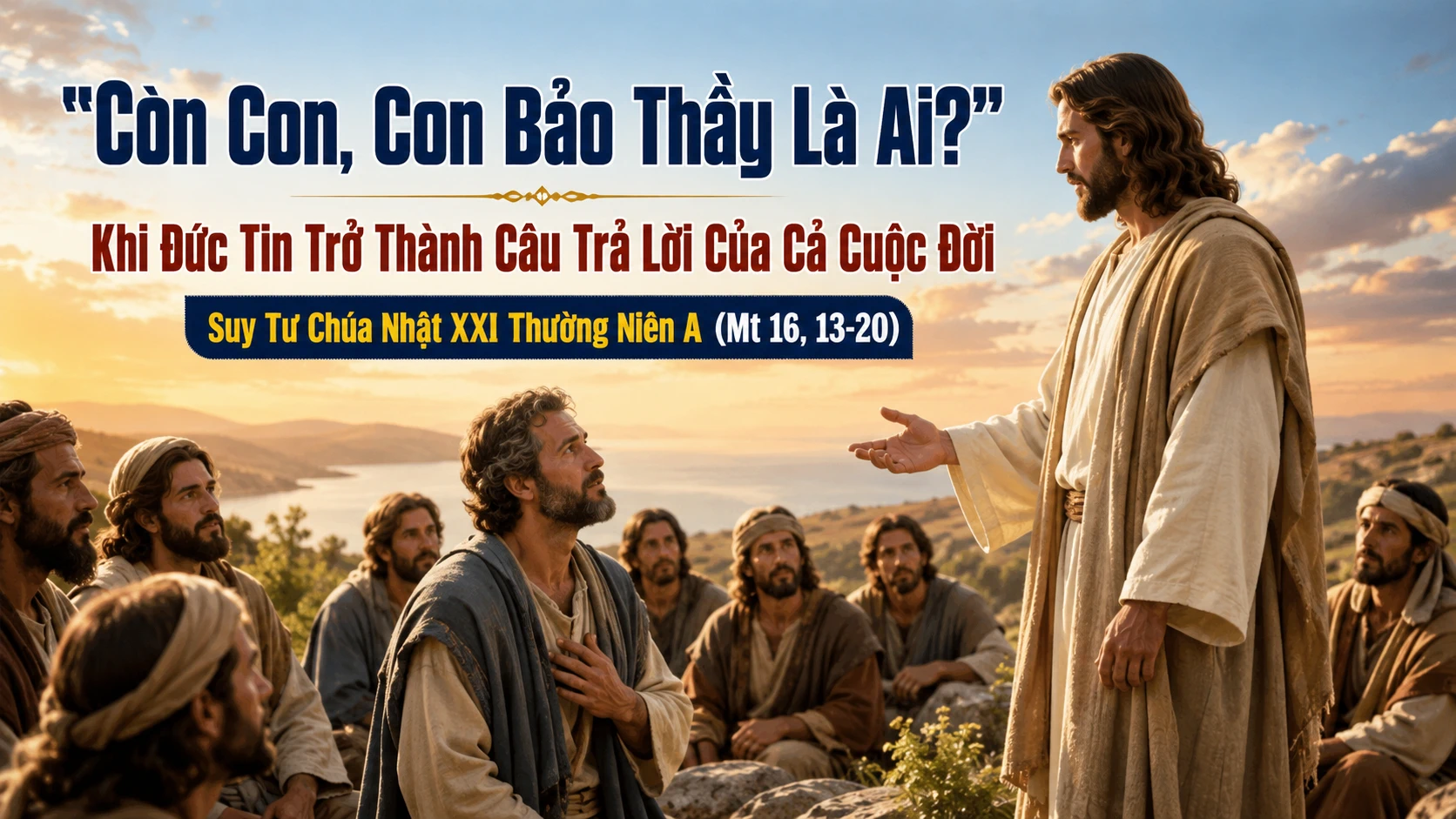 Chúa Giêsu Là Ai Đối Với Tôi? Suy Tư Chúa Nhật XXI Thường Niên A
