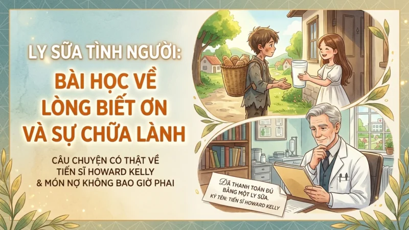 Ly Sữa Tình Người Và Món Nợ Được Thanh Toán Bằng Lòng Trân Trọng | Chìa Khóa Chữa Lành