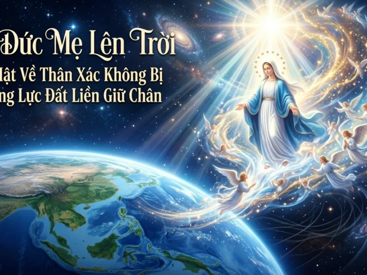 Lễ Đức Mẹ Lên Trời: Bí Mật Về Thân Xác Không Bị Trọng Lực Đất Liền Giữ Chân