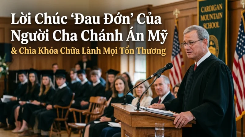 Lời Chúc “Đau Đớn” Của Người Cha Chánh Án Mỹ & Chìa Khóa Chữa Lành Mọi Tổn Thương