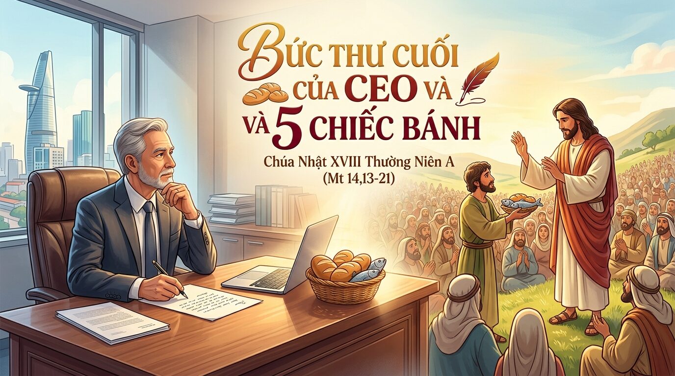 Chúa Nhật XVIII Thường Niên A: Bức Thư Cuối Của CEO Và 5 Chiếc Bánh