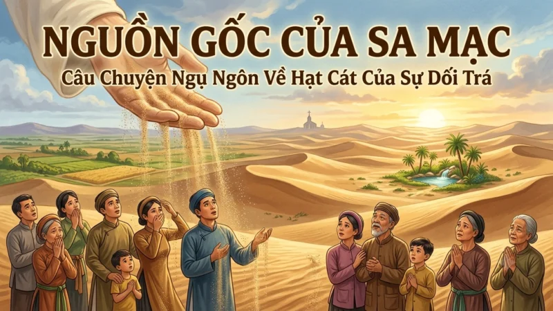 Nguồn Gốc Của Sa Mạc: Lời Dối Trá Nhỏ Và Sa Mạc Tình Người