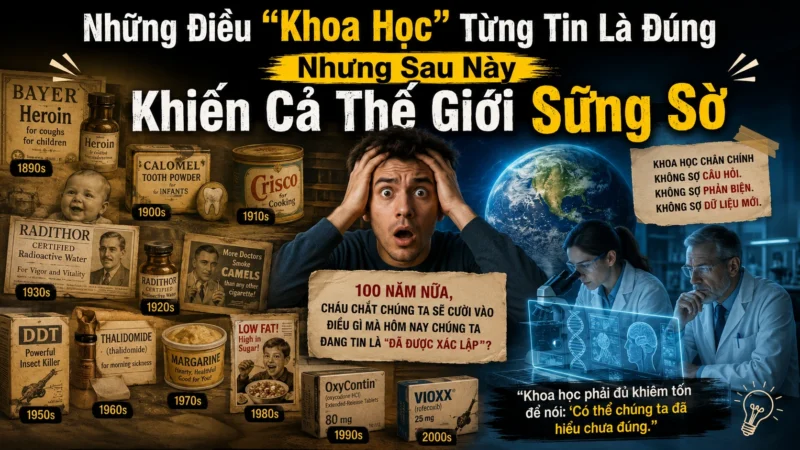 Khoa Học Có Thể Sai Không? Những Sai Lầm Kinh Hoàng Trong Lịch Sử Y Học