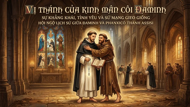 Thánh Đaminh vị thánh của Kinh Mân Côi | Chìa Khóa Chữa Lành
