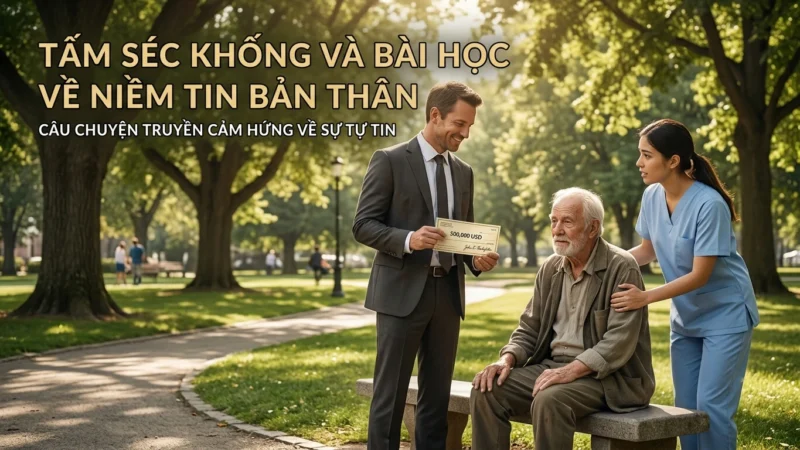 Tấm Séc Khống: Lời Nói Dối Nửa Triệu Đô Thay Đổi Một Cuộc Đời