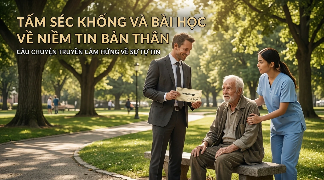 Tấm Séc Khống: Lời Nói Dối Nửa Triệu Đô Thay Đổi Một Cuộc Đời