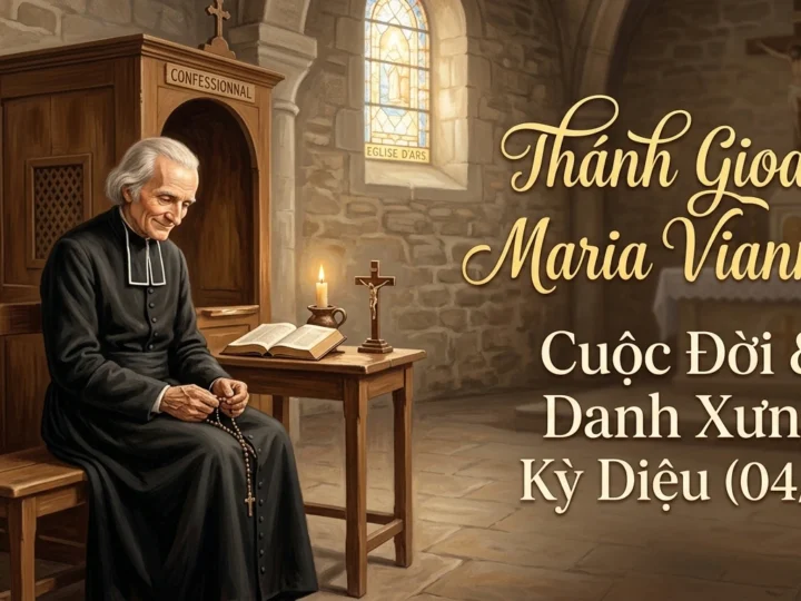 Thánh Gioan Maria Vianney: Cuộc Đời & Danh Xưng Kỳ Diệu (04/8)