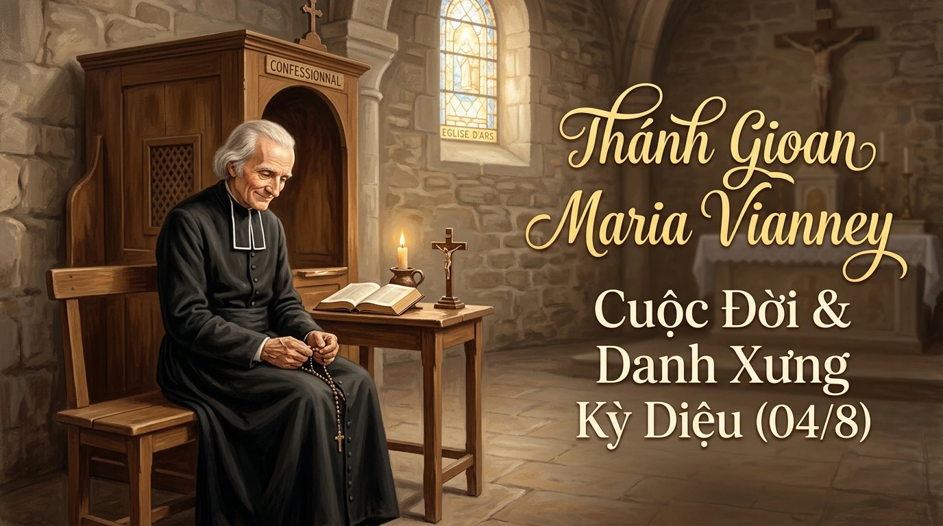 Thánh Gioan Maria Vianney: Cuộc Đời & Danh Xưng Kỳ Diệu (04/8)
