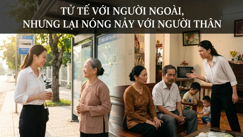 MẶT NẠ CHO NGƯỜI NGOÀI, VẾT CẮT CHO NGƯỜI THÂN: NƠI TRÚ BÃO CÓ ĐANG THÀNH CƠN BÃO?