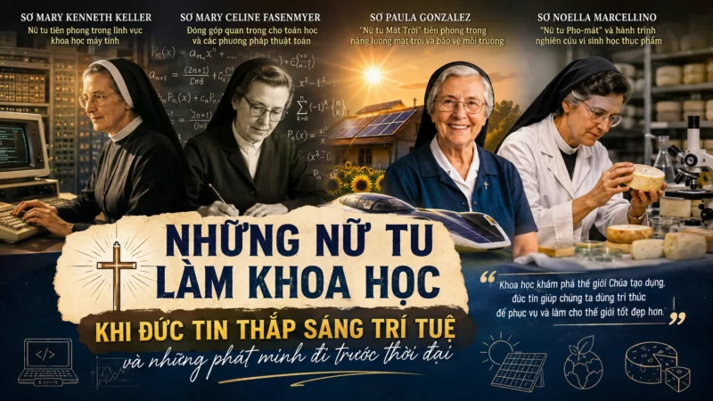 Những Nữ Tu Làm Khoa Học: Khi Đức Tin Thắp Sáng Trí Tuệ Và Thay Đổi Thế Giới