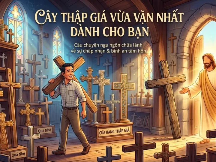 Cây Thập Giá Bạn Đang Vác Chính Là Điều Tuyệt Vời Nhất Thiên Chúa An Bài