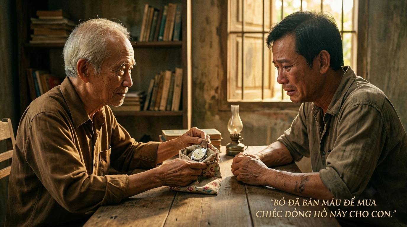 Chiếc Đồng Hồ Bố Bán Máu Mua Cho Tôi Và Tiếng Gọi Lương Tâm Cả Đời Không Quên | chiakhoa.net