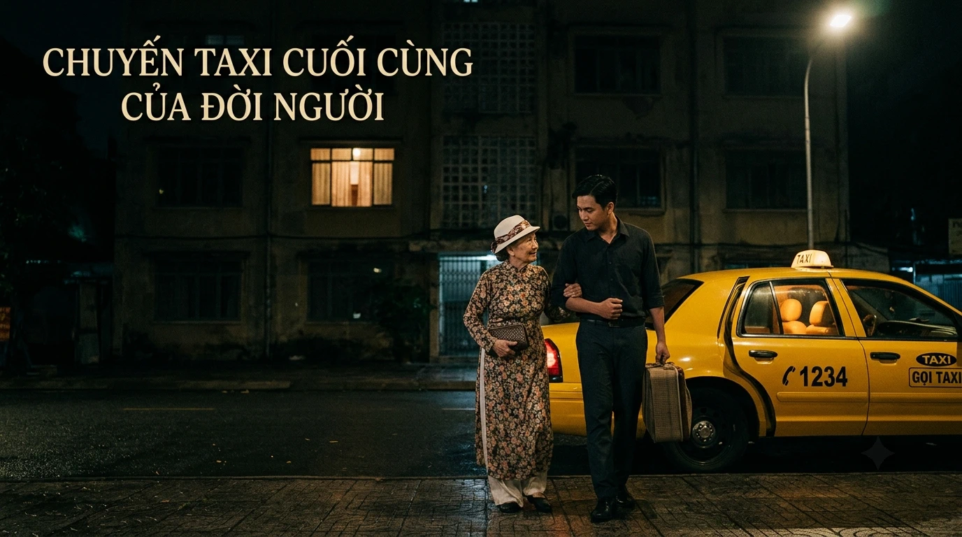 Chuyến Taxi Cuối Cùng Của Đời Người – Món Quà Âm Thầm Của Sự Tử Tế | Chìa Khóa Chữa Lành