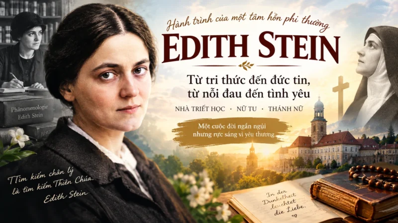 Edith Stein: Nhà Triết Học, Nữ Tu Và Vị Thánh Của Thập Giá