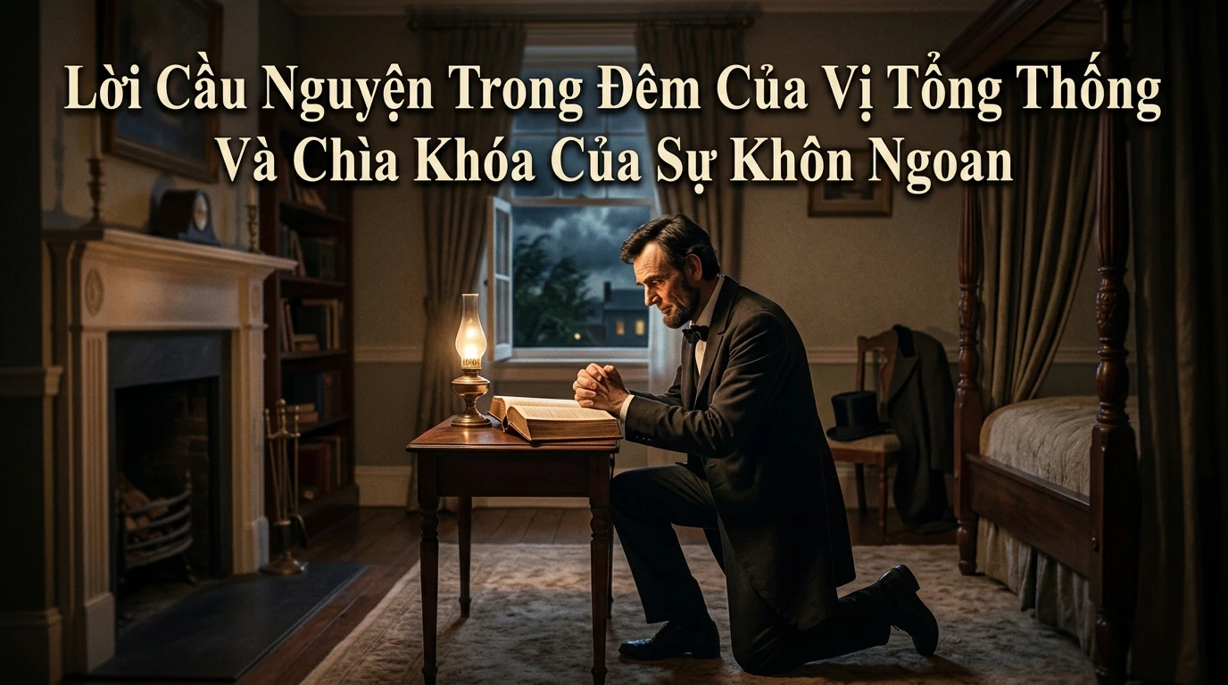 Lời Cầu Nguyện Trong Đêm Của Vị Tổng Thống Và Chìa Khóa Của Sự Khôn Ngoan