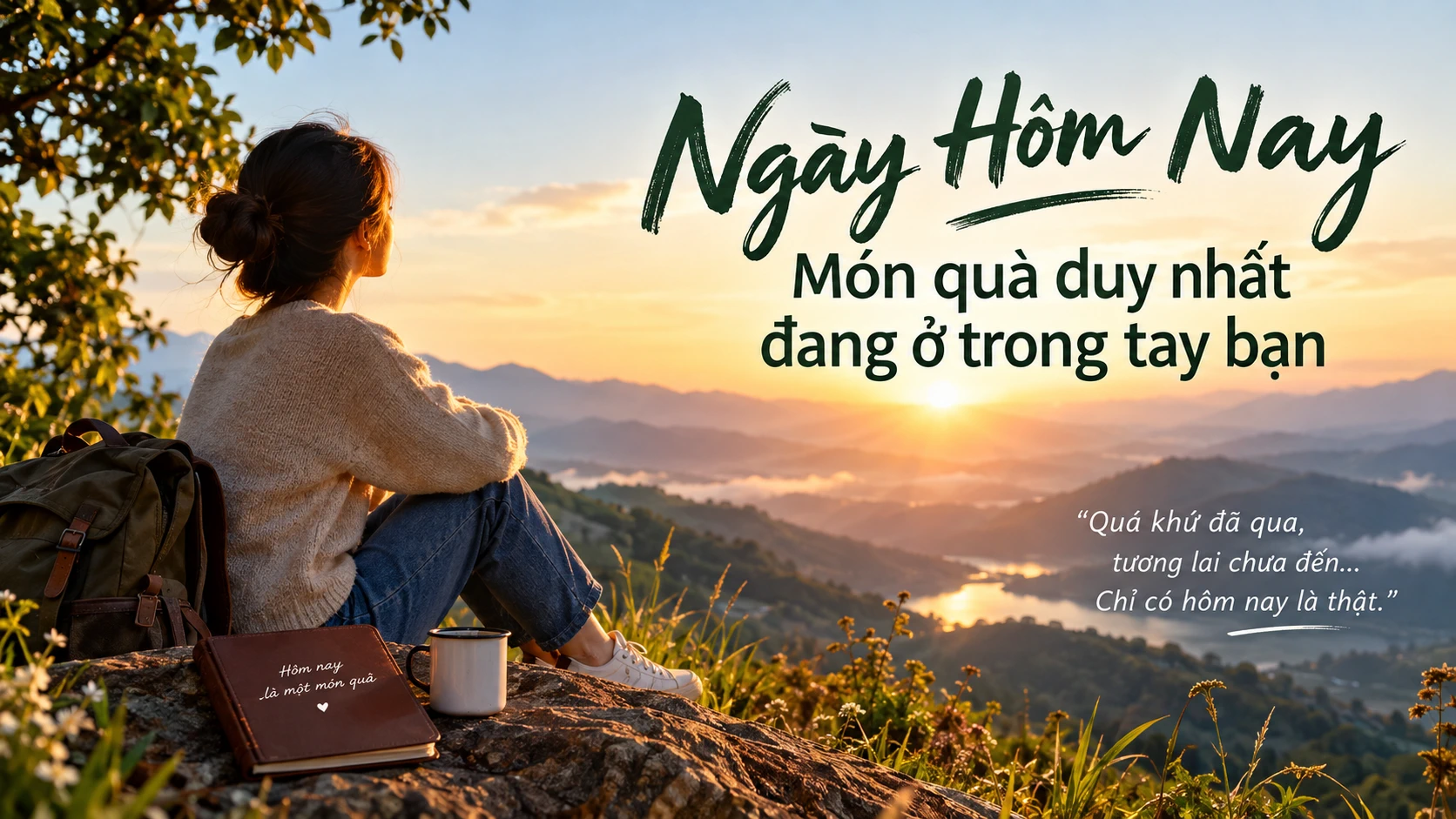 NGÀY HÔM NAY – Món Quà Duy Nhất Đang Ở Trong Tay Bạn | Bài Học Cuộc Sống Chạm Đến Trái Tim