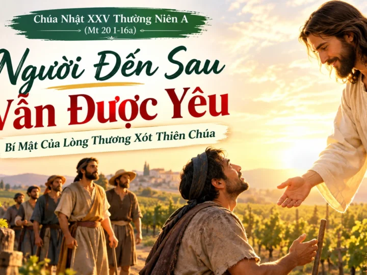 Người Đến Sau Vẫn Được Yêu – Bí Mật Của Lòng Thương Xót Thiên Chúa | CHÚA NHẬT XXV THƯỜNG NIÊN A