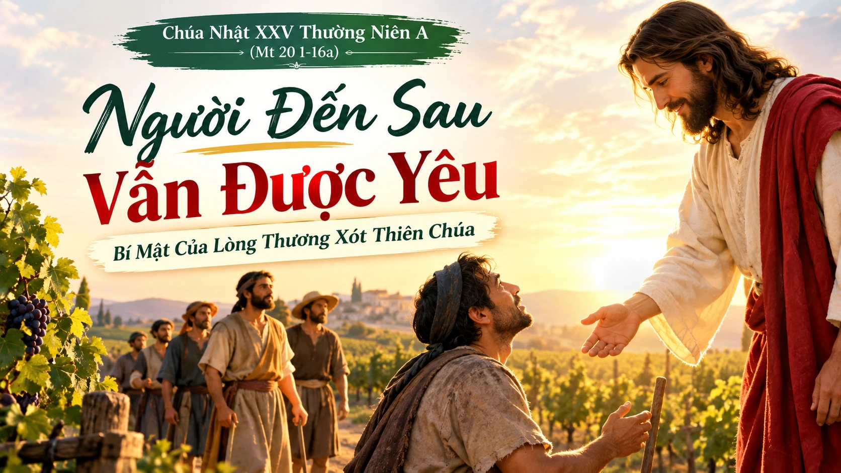 Người Đến Sau Vẫn Được Yêu – Bí Mật Của Lòng Thương Xót Thiên Chúa | CHÚA NHẬT XXV THƯỜNG NIÊN A