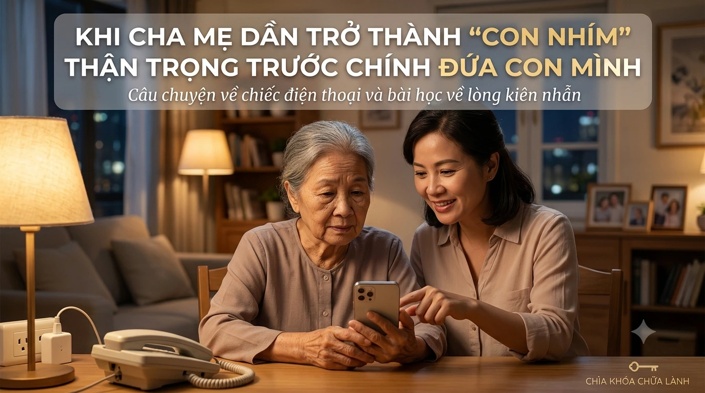 Nỗi Buồn Cha Mẹ Già: Khi ‘Con Nhím’ Thận Trọng Trước Chính Con Mình