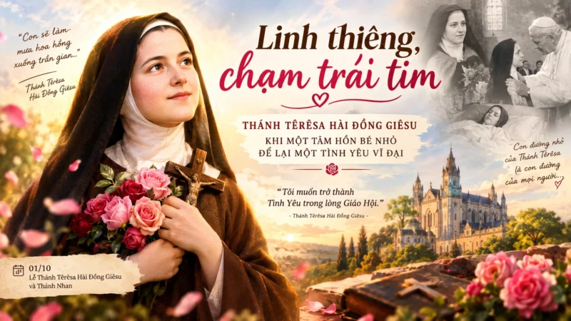 Thánh Têrêsa Hài Đồng Giêsu – Một Tâm Hồn Bé Nhỏ, Một Tình Yêu Vĩ Đại