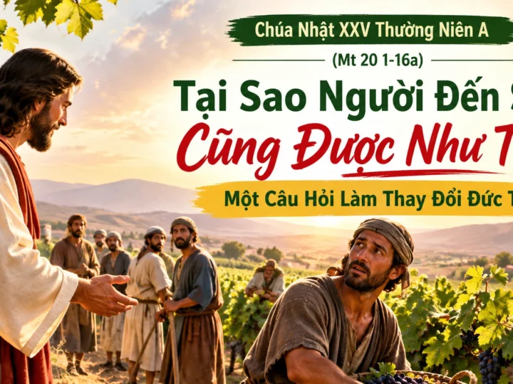 Tại Sao Người Đến Sau Cũng Được Như Tôi? – Một Câu Hỏi Làm Thay Đổi Đức Tin
